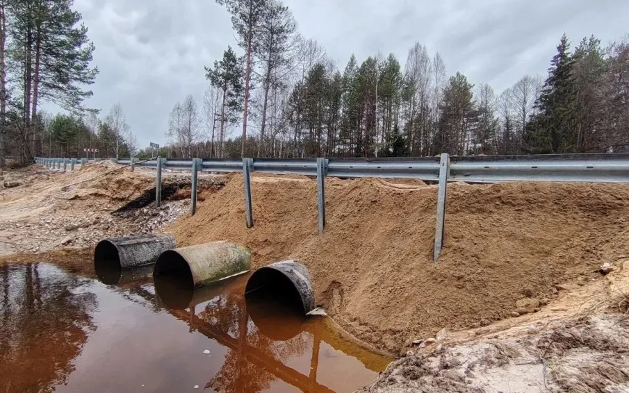 Движение на трех участках дорог в Нижегородской области открыто в связи со спадом воды